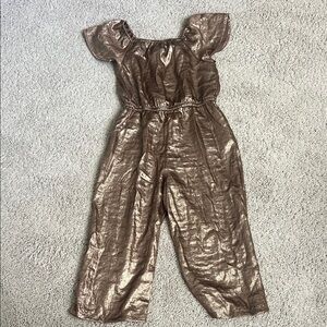 Cat&Jack-Metallic Brown Kids One Piece